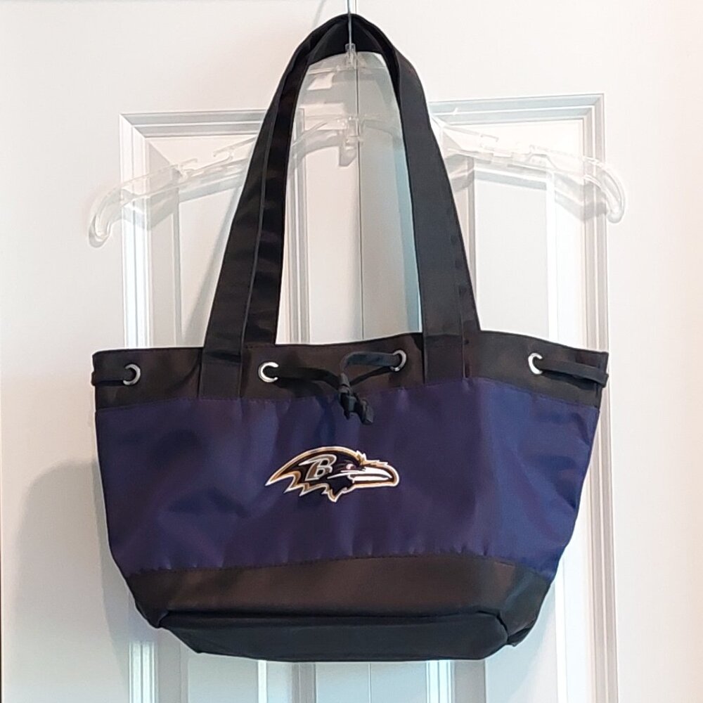 Pro Fan ity NFL Baltimore Ravens Purple & Black Unisex Cooler Tote Bag